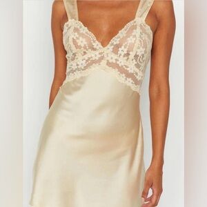 Lioness Lace Satin Dress